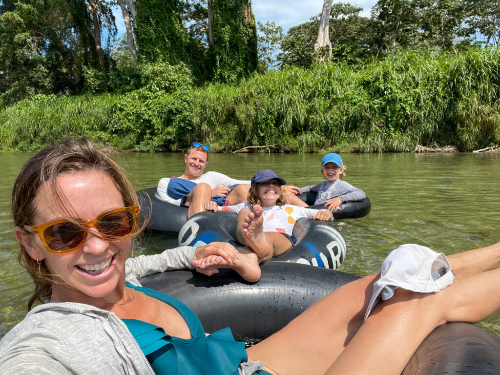 Tubing down the Don Diego River is a fun excursion to add to your 3 week itinerary in Colombia.