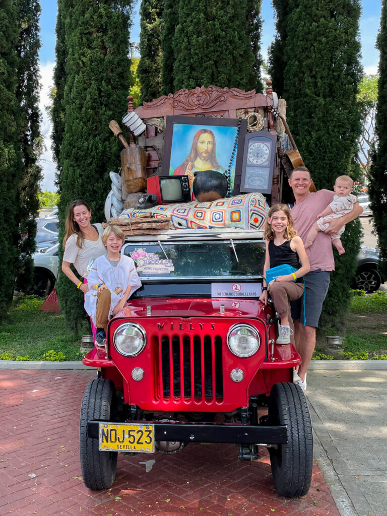You'll see Jeepaos and Jeep Willy all over Colombia. Find a toy Jeep Willy as a perfect Colombian souvenir for a child!