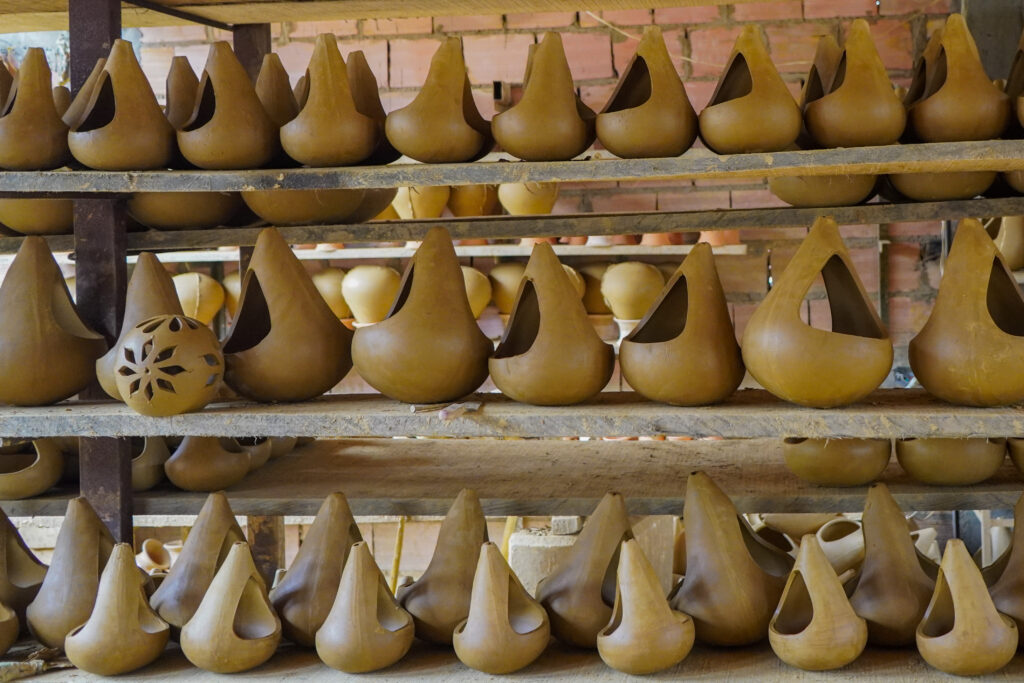 Purchase some handmade pottery from the town of Raquira, a perfect Colombia souvenir!