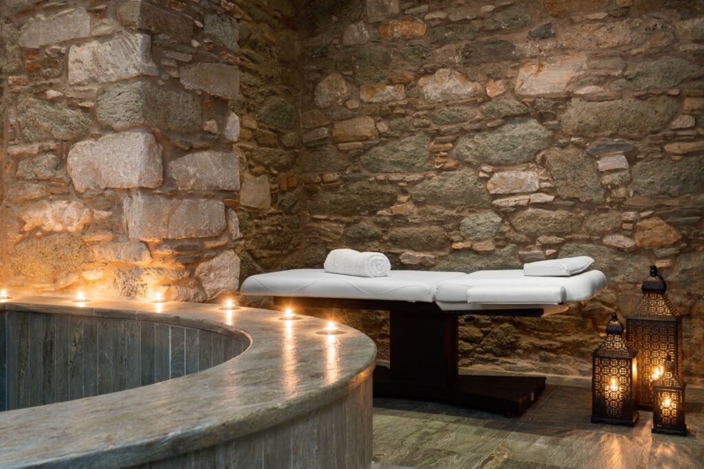 Castro Hotel Syros is one of the best hotels with a spa in Syros. 