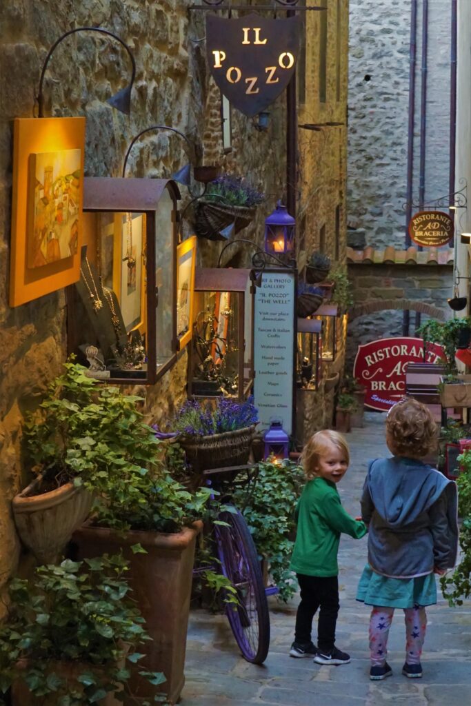 Cortona Italy has a quintessential Tuscan feel with adorable shops, making it a top perfect to visit in Tuscany.