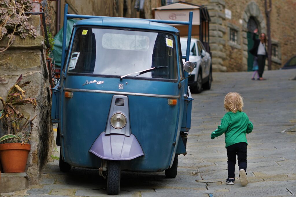 Visit Cortona, one of the best towns in Tuscany to meander up and down the cobblestone streets.