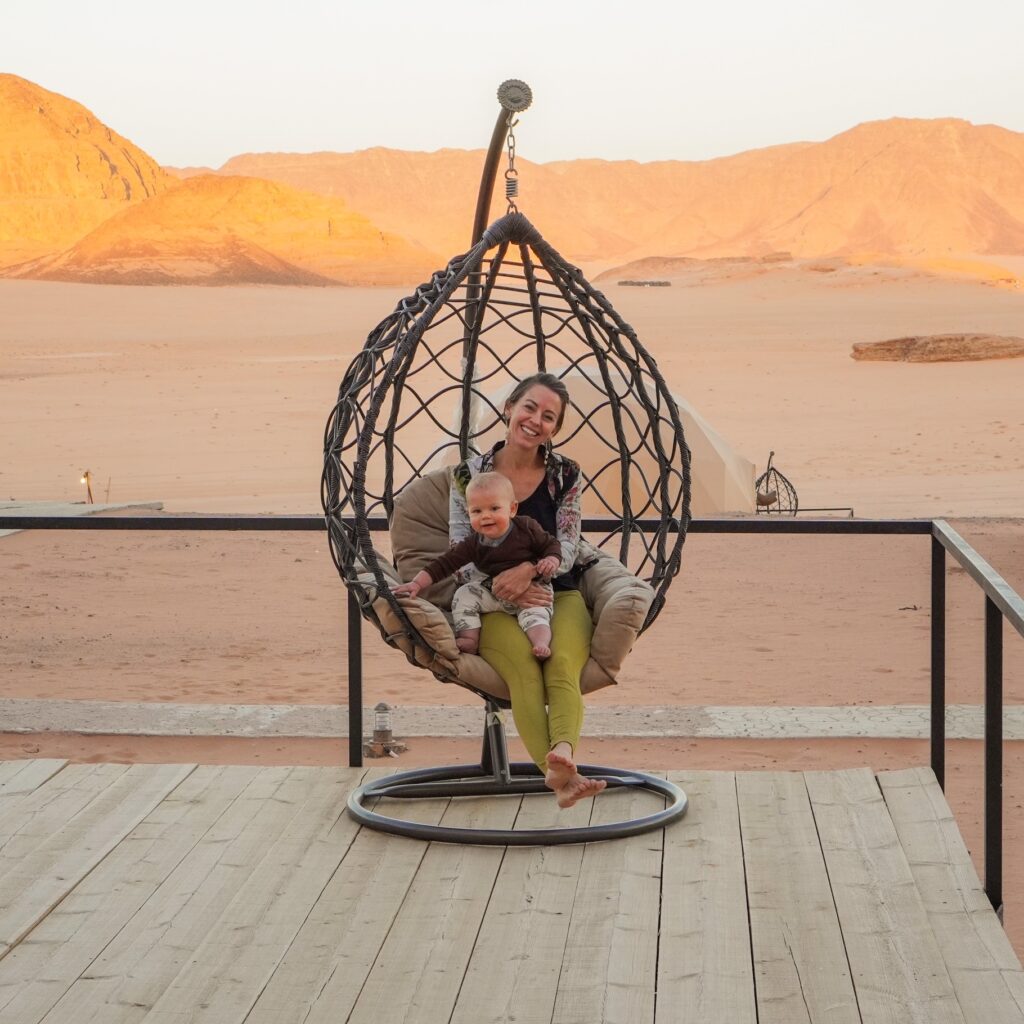 Staying in the desert in Wadi Rum is relaxing and a perfect way to spend a night or two of your ten day Jordan trip. 