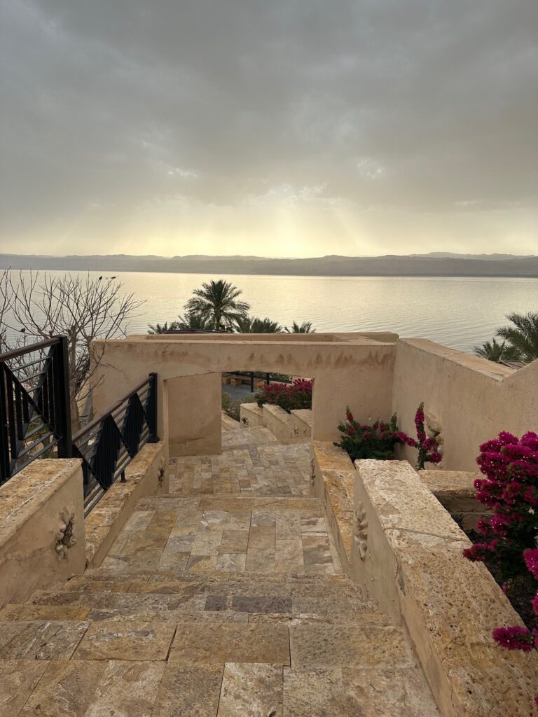 Stay at Movenpick Dead Sea on your 10 day Jordan Itinerary for easy access to swim in The Dead Sea. 