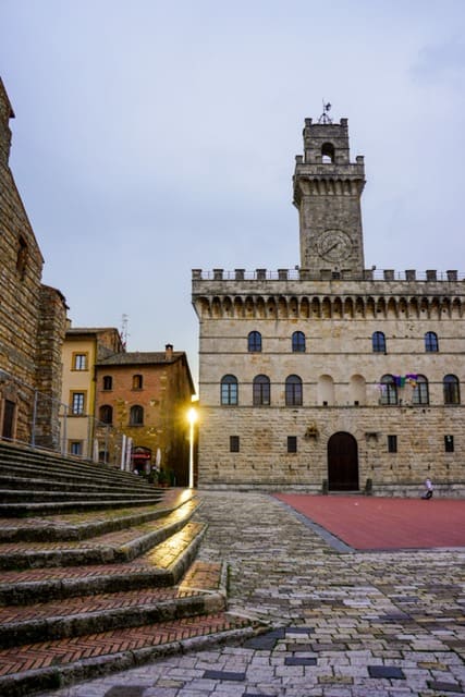 Montepulciano is a great town in Tuscany to visit in the evenings when the crowds have left and you have the streets to yourself.
