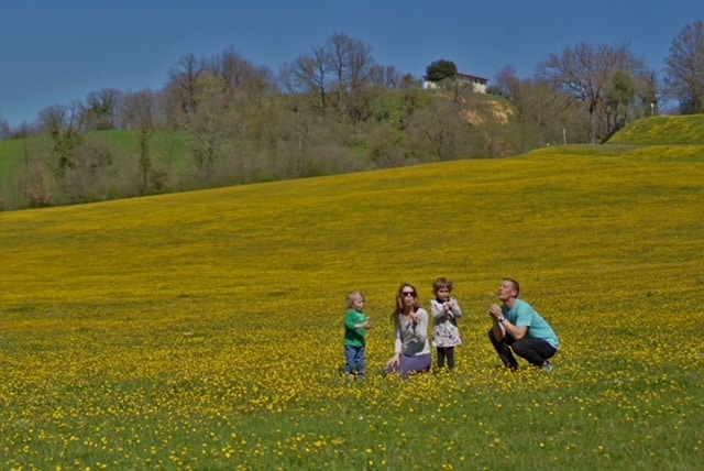 Enjoy the flowers of the Tuscany countryside when visiting all the towns in Tuscany.