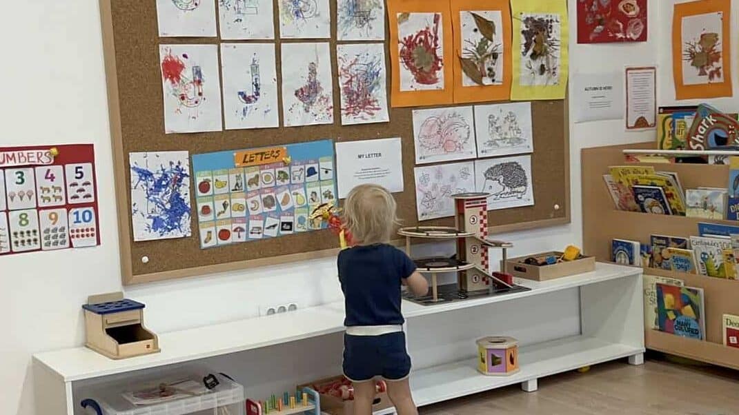 School classroom at Boundless Life Kotor Montenegro education center.