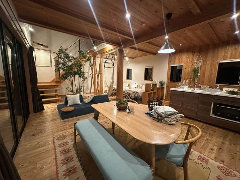 Inside The Grand Cottage at The Farm Resort Katori in Japan